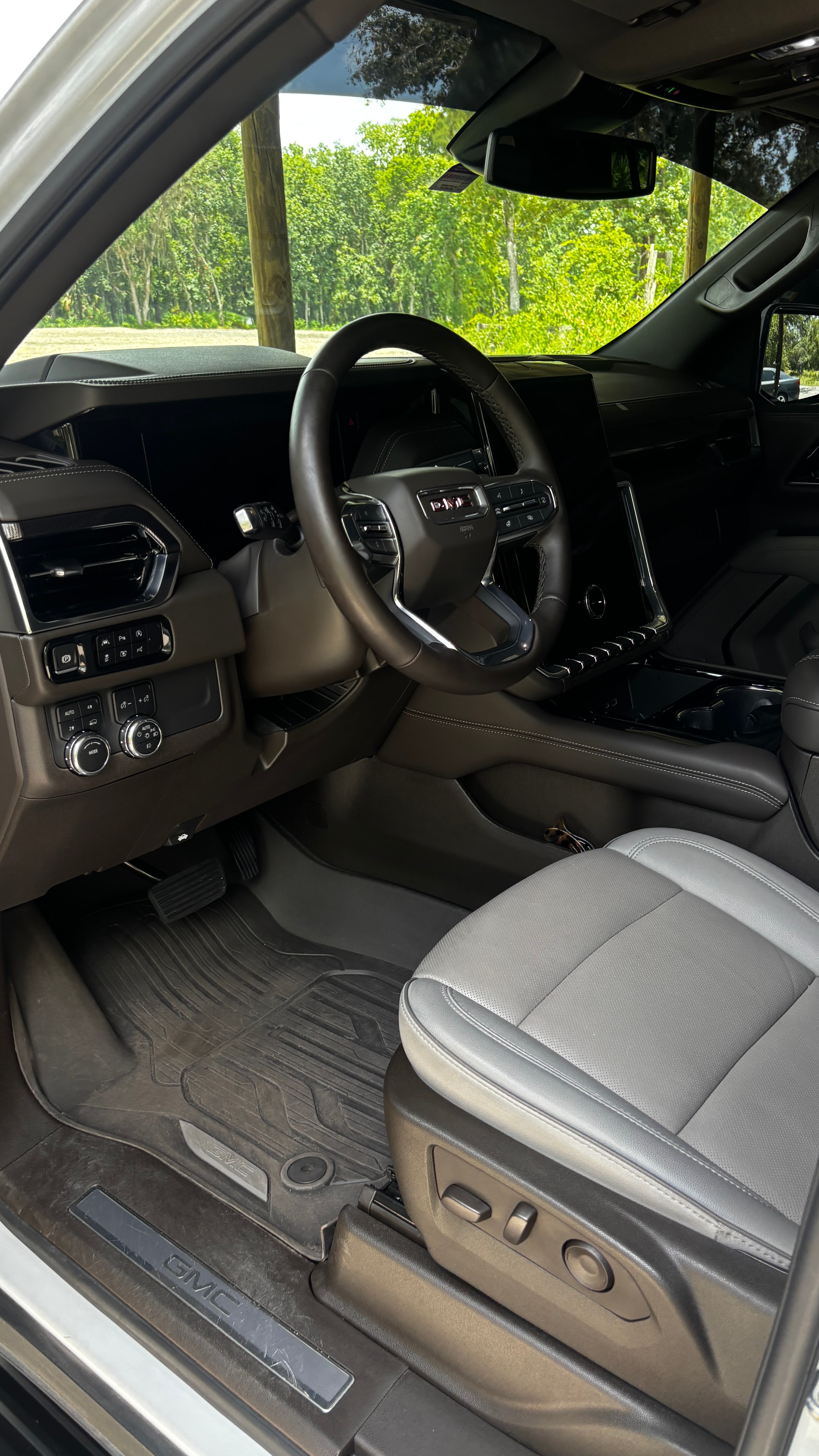 Truck interior — interior detail